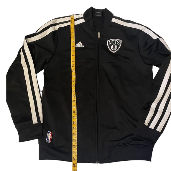 Adidas x NBA Brooklyn Nets 2012 Throwback Player Warmup Jacket - Picture 13 of 16